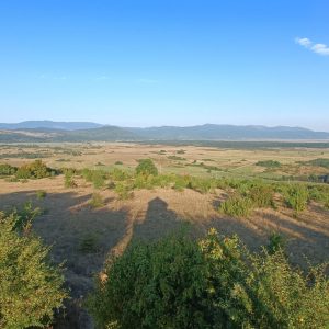 Lika - pogled s vidikovca iznad Bunića