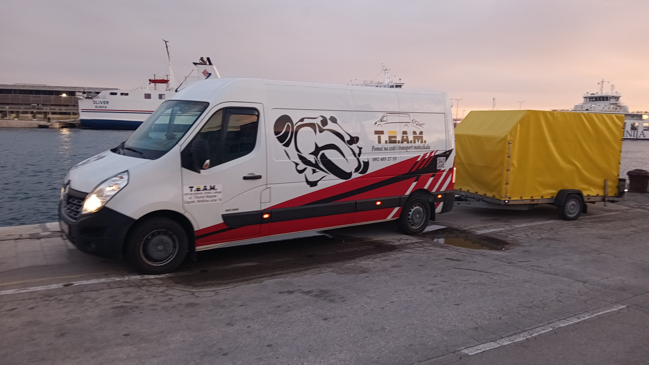 Prijevoz motora i pomoć na cesti