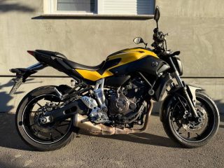 yamaha mt 07, 24000 km