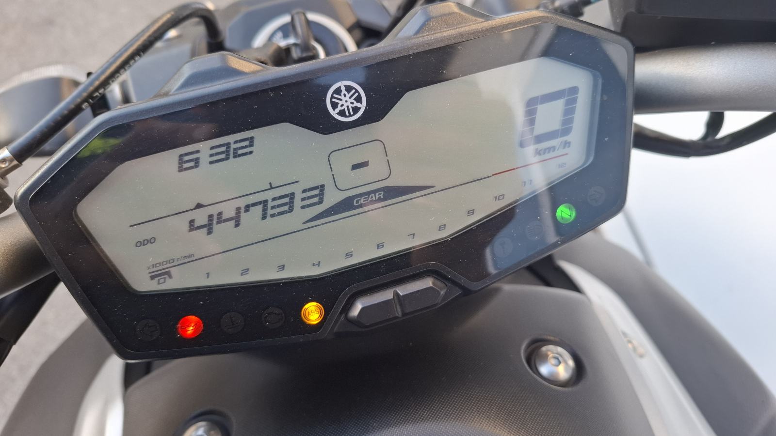 Yamaha MT-07, 35kw A2, 44.733 km, garancija, 2015 god.