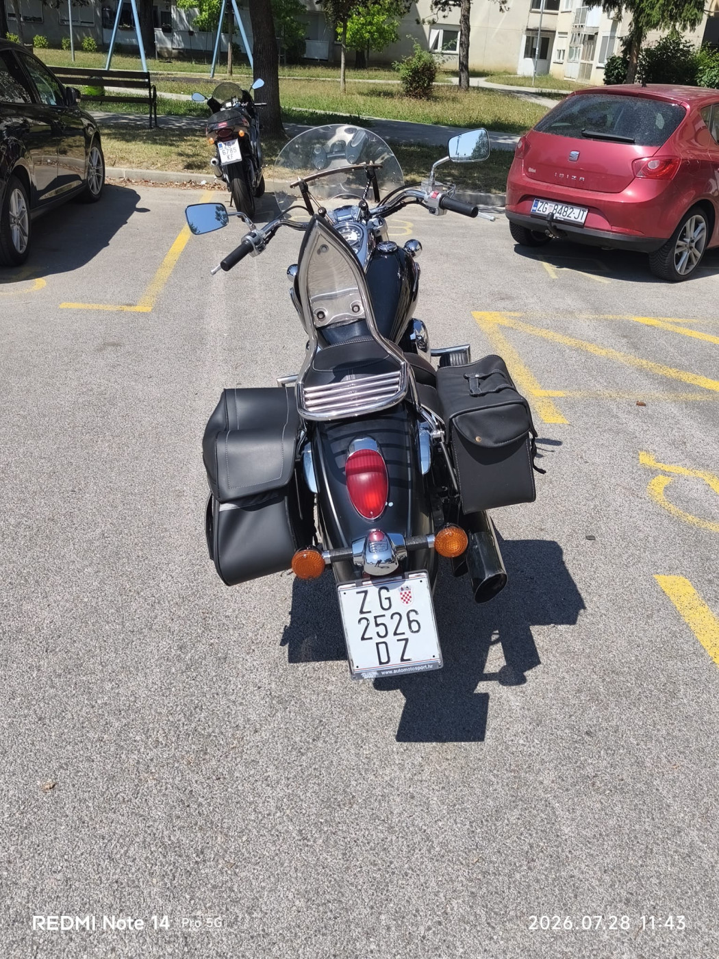 Kawasaki VN 900 Classic, 2008.