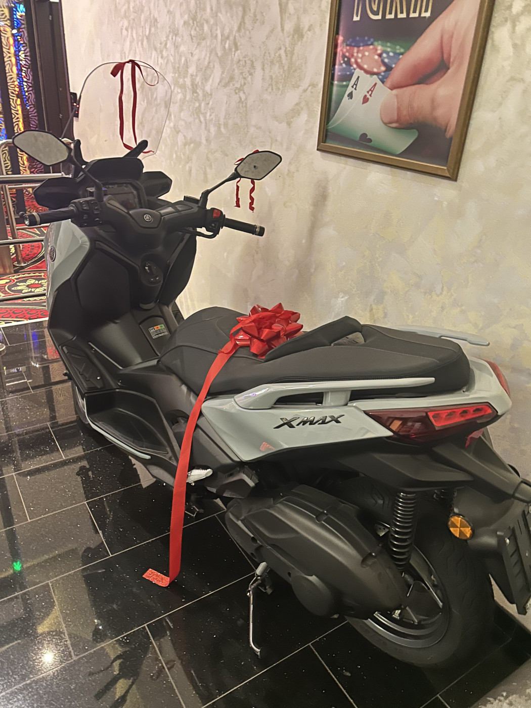 Yamaha XMAX 125 Tech MAX – 2025. – Ceramic Grey